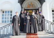 Литургия на подворье Покрово-Тервечнического женского монастыря.